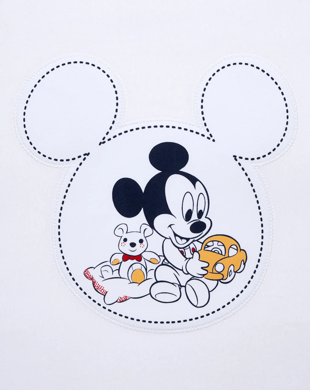 PrenataI ֆլիսե ծածկոց MICKEY գույնը` սպիտակ.outlet