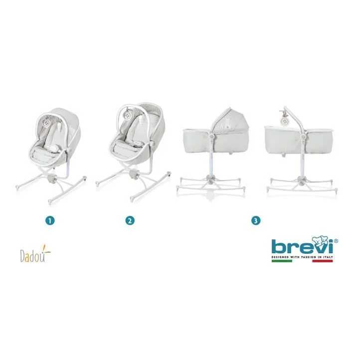 Brevi բազմաֆունկցիոնալ օրորոց DADOU 0+ամս.outlet