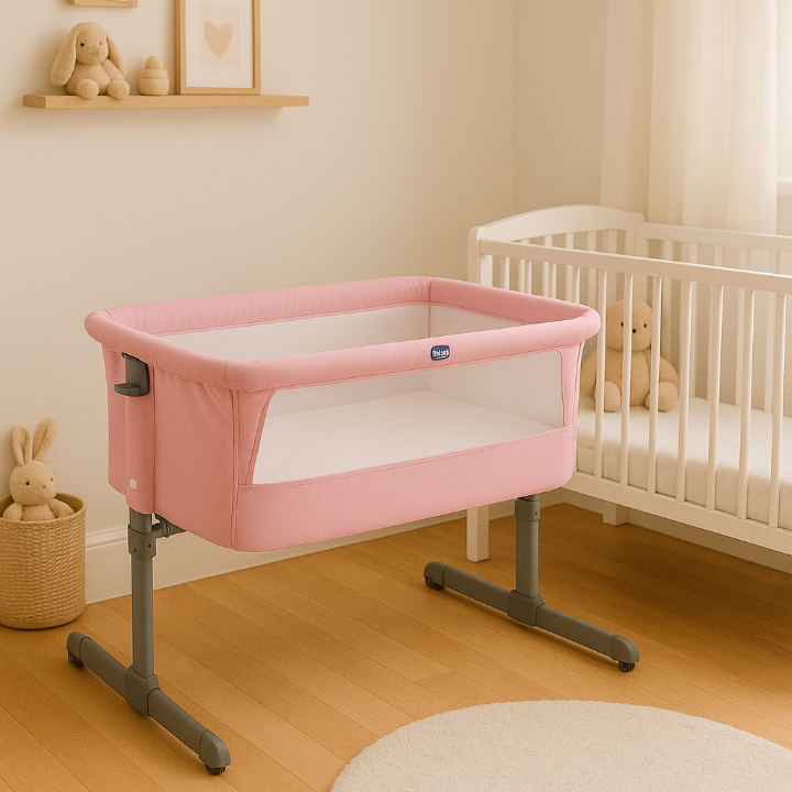 Chicco NEXT2ME մահճակալ 0 + վարդագույն