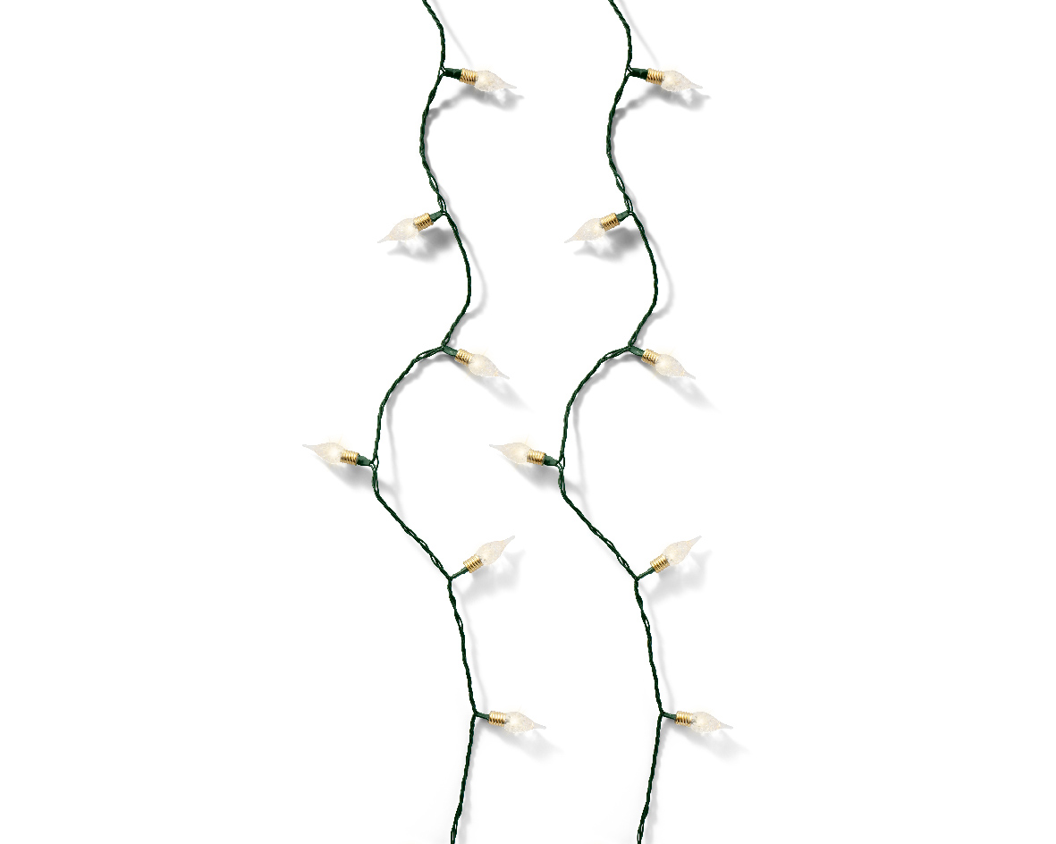 Տոնածառի լույս, 24մ, 240 LED, green/warm white