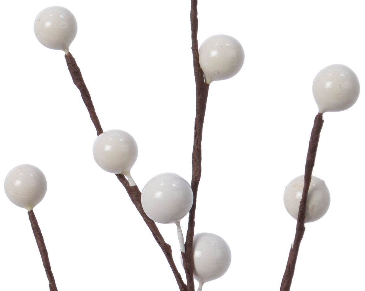 Սպիտակ հատապտուղներով ճյուղ, 3x15x26սմ