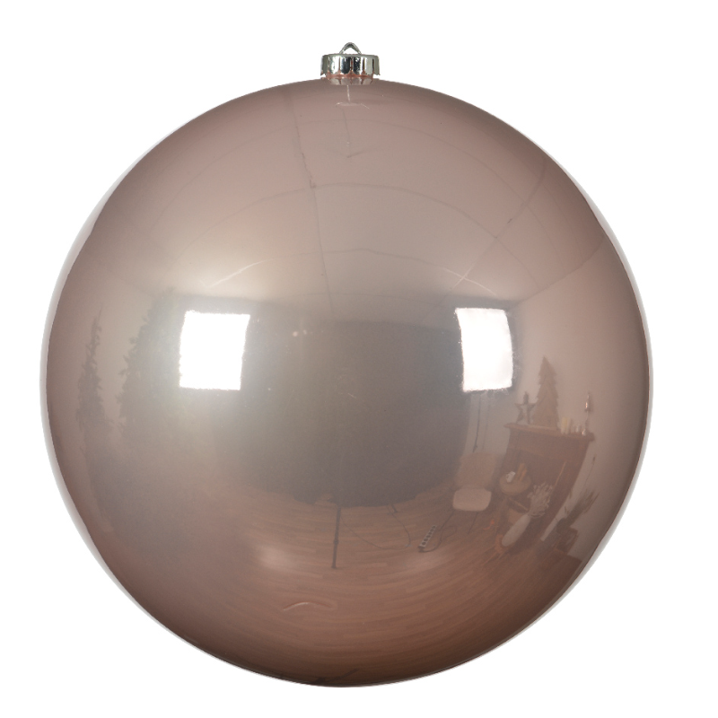 Տոնածառի խաղալիք, blush pink, 200 մմ