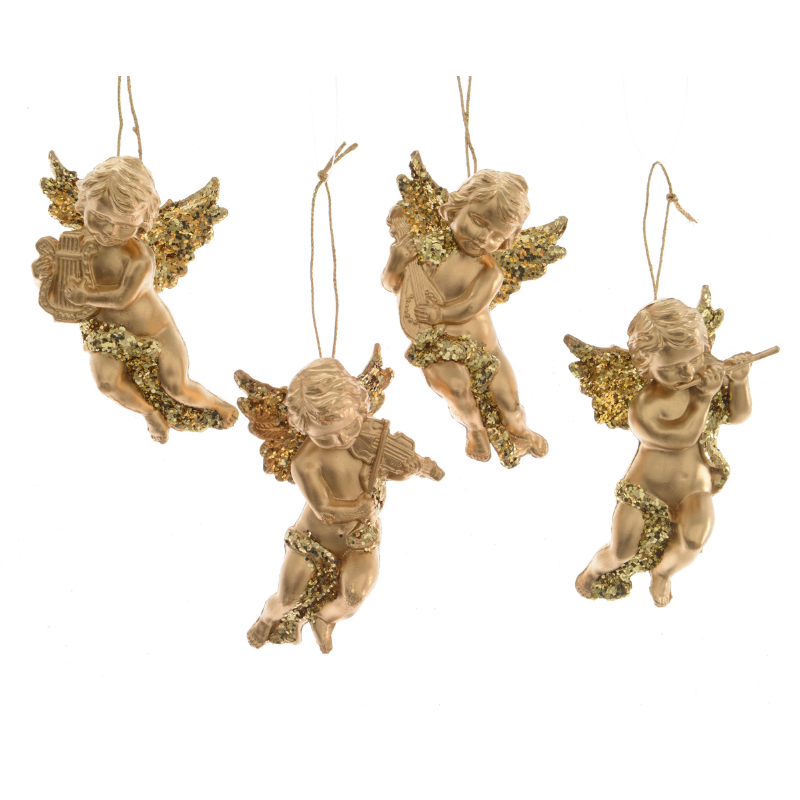 Ոսկեգույն հրեշտակներ, 10 սմ, 4տես