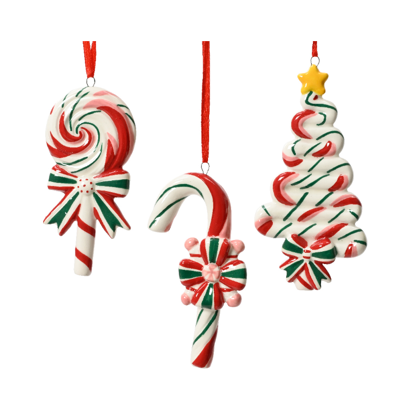 Տոնածառի խաղալիք կոնֆետներ 11սմ