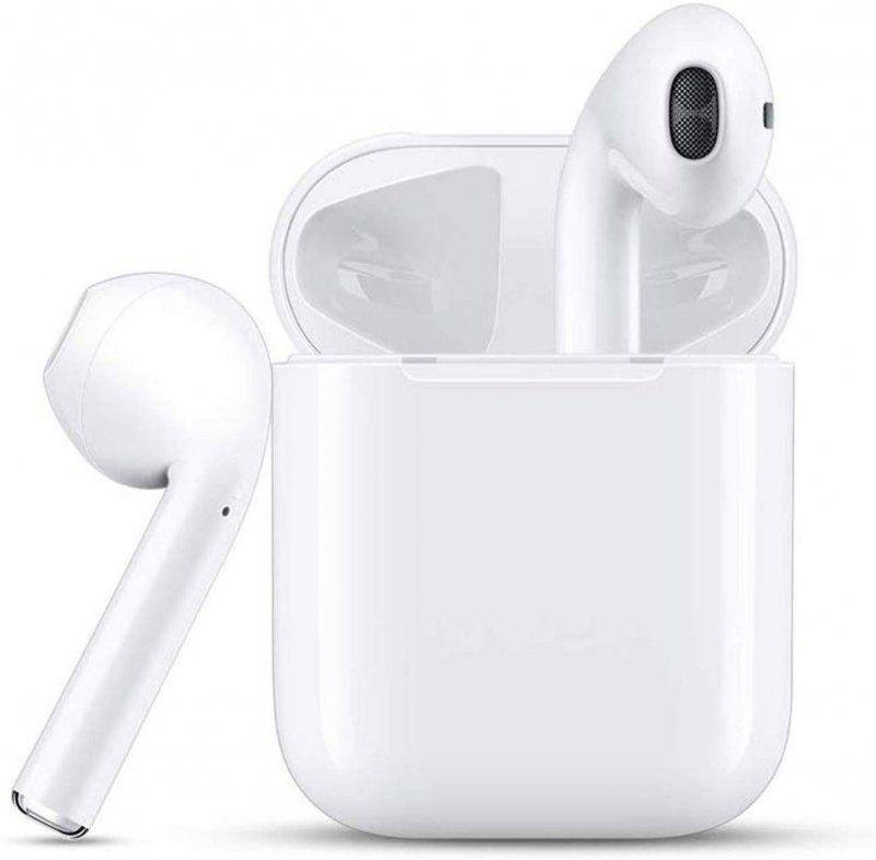 Wireless Earbuds,Wireless Headphones with Microphone Mini in-Ear Sports Earphones Noise Cancelling Headsets with Portable Charging Case