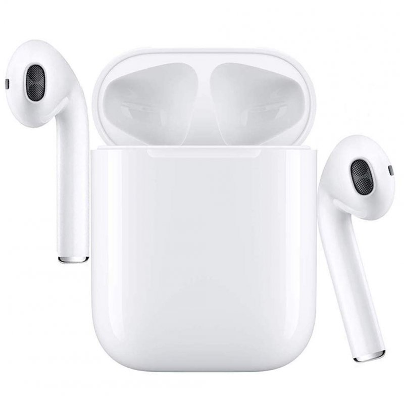 Bluetooth 5.0 Wireless Earbuds Noise Canceling Sports Headphones with Charging Case IPX5 Waterproof Stereo Earphones in-Ear Built-in HD Mic Headsets for iPhone Android Apple Airpod