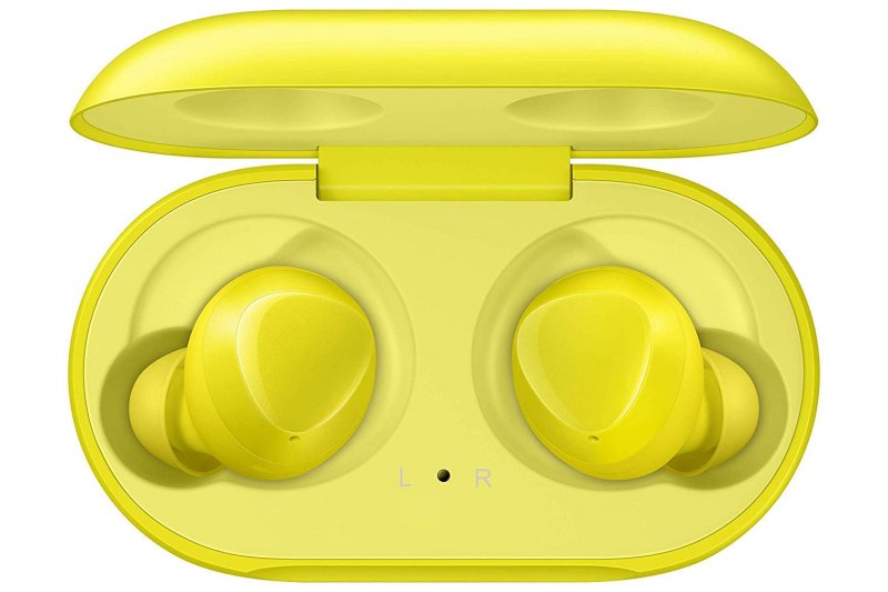 Samsung Galaxy Buds 2019, Bluetooth True Wireless Earbuds (Wireless Charging Case Included), (International Version) (Yellow)