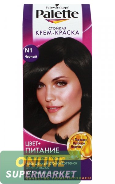 Մազի ներկ «Schwarzkopf Palette» №1
