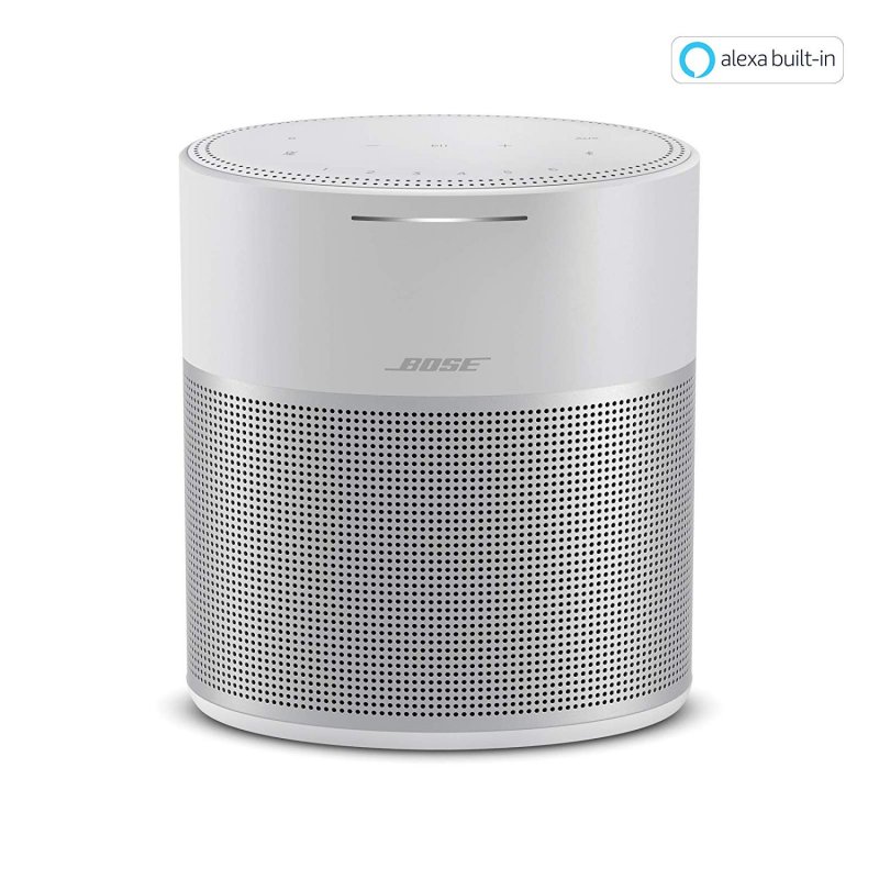 Bose Home Speaker 300, with Amazon Alexa built-in, Silver