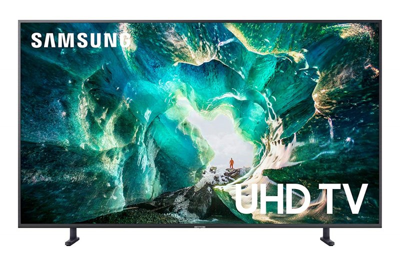 Samsung UN65RU8000FXZA Flat 65-Inch 4K 8 Series Ultra HD Smart TV with HDR and Alexa Compatibility (2019 Model)