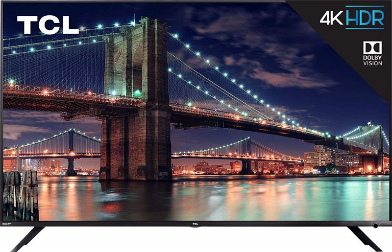 TCL 55R617 55-Inch 4K Ultra HD Roku Smart LED TV (2018 Model)
