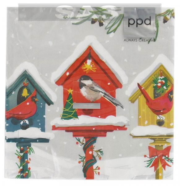 Անձեռոցիկ «ppd Always Creative Holiday Birdhouse»
