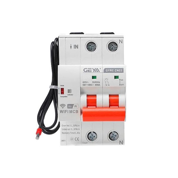 Автоматический выключатель с Wi-Fi - 2P 100A - GEYA