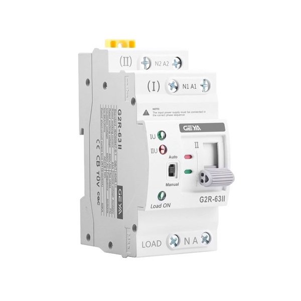 Модульный автоматический переключатель G2R-63 2P - GEYA