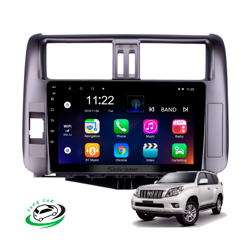 Toyota prado android 2010-2013 աուդիոհամակարգ